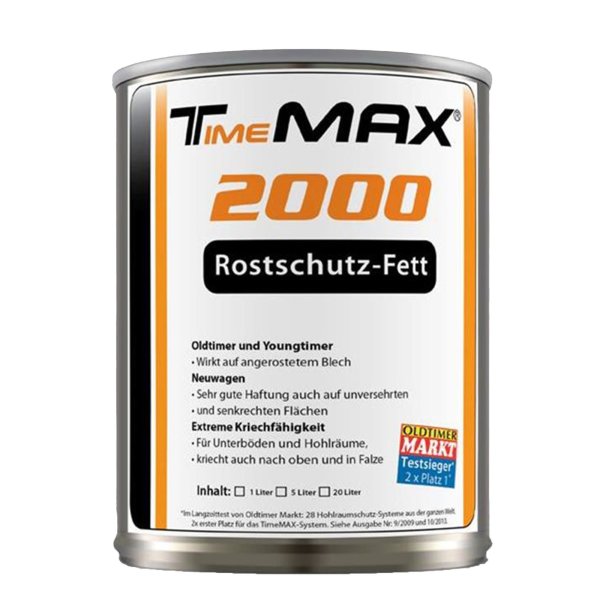 TimeMAX 2000 Korrosionsschutz/Rostschutz-Fett 1 Liter