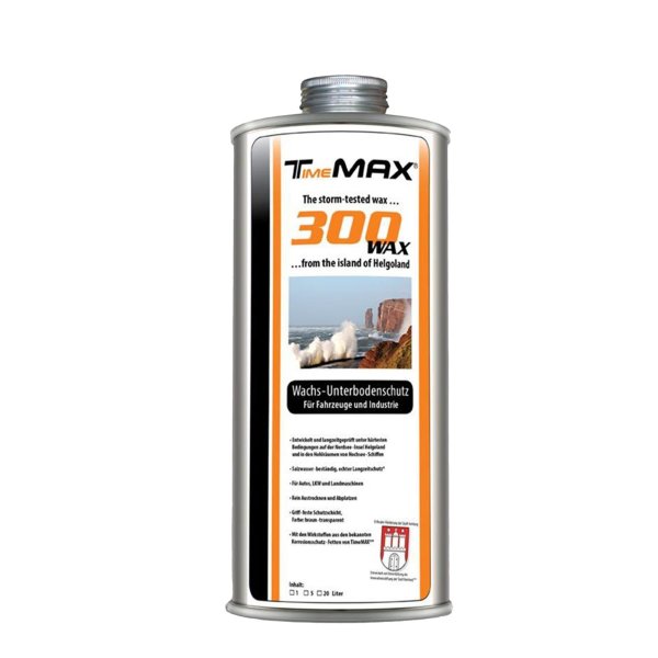 TimeMAX 300 Cover WAX - Wachs-Unterbodenschutz 4 Liter
