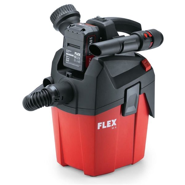 Flex Kompakt Sauger mit manueller Filterabreinigung 6 l VC 6 L MC 18.0